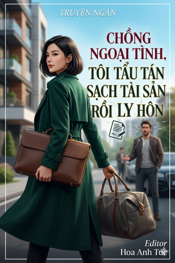 Chồng ngoại tình, tôi tẩu tán sạch tài sản rồi ly hôn